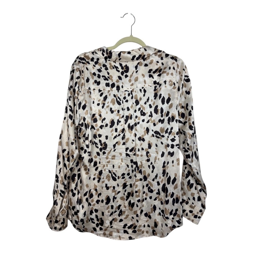 Rails Natural Abstract Animal print blouse - Picture 2 of 2